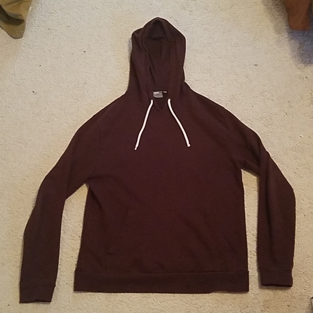 ASOS Hoodie Maroon Size Medium
